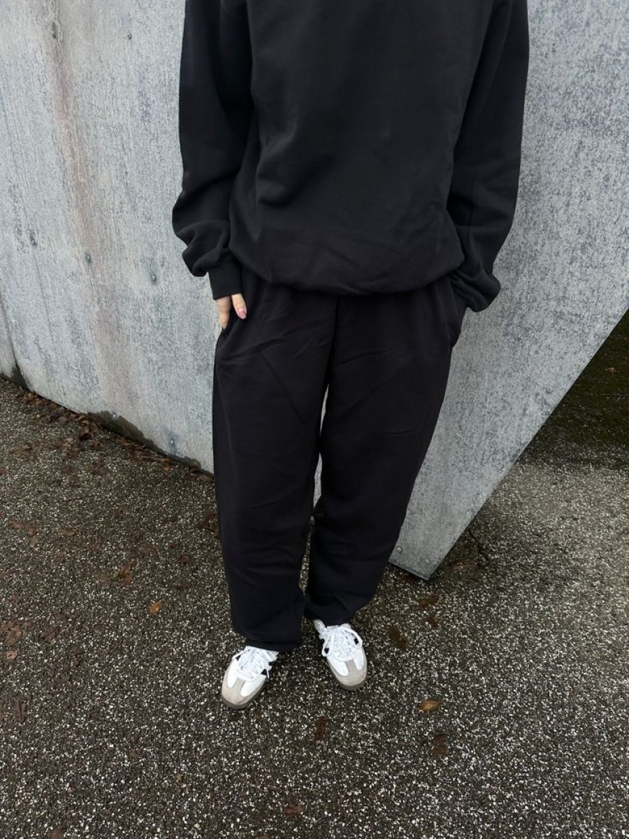 Underdele pitaya | Classic Sweatpants (Uden Elasktik) - Black