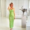 Overdele pitaya | Oline Dress - Green