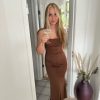 Overdele pitaya | Amalie Dress - Coffee